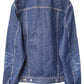 WASHED DENIM COLLARLESS JACKET（UNISEX）