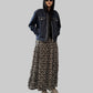 WASHED DENIM COLLARLESS JACKET（UNISEX）
