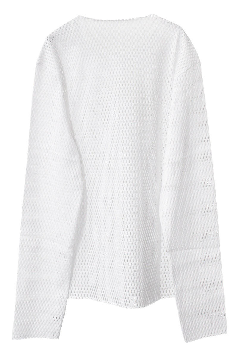 COTTON MESH PULLOVER｜JOHN LAWRENCE SULLIVAN（ジョン・ローレンス