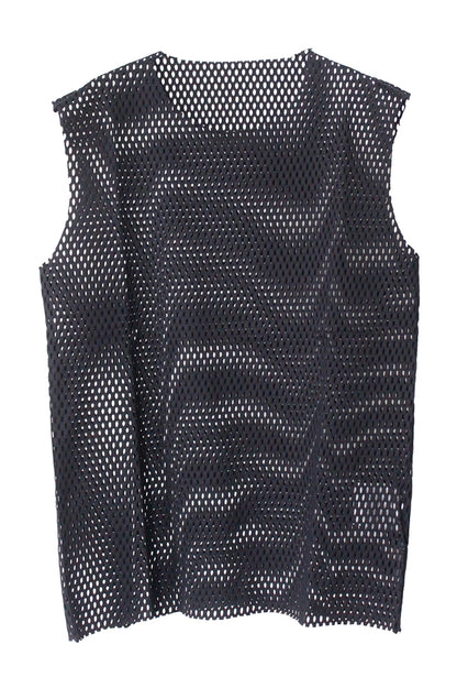 COTTON MESH SLEEVELESS TOP（UNISEX）