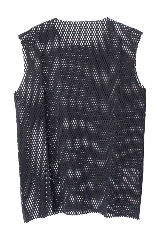 COTTON MESH SLEEVELESS TOP(UNISEX)