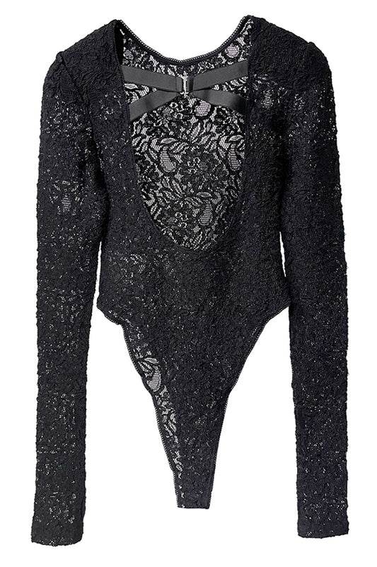 LACE BODYSUIT TOP
