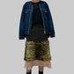 MIXTURE SEMI-TIGHT SKIRT