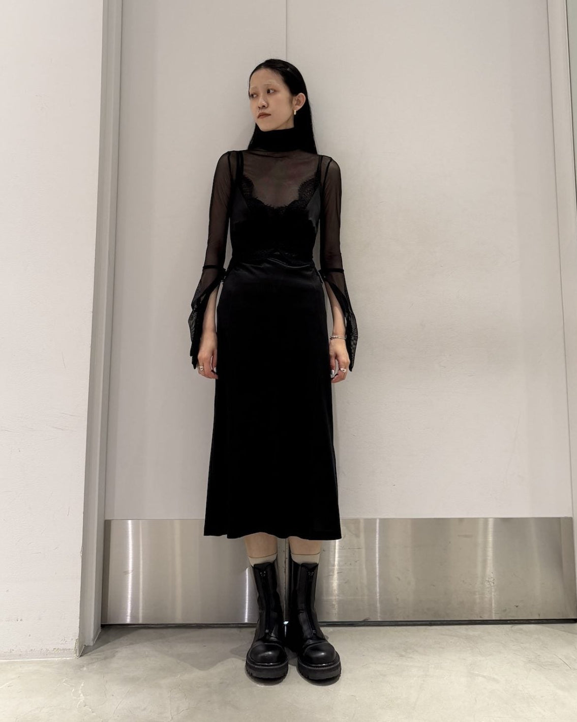 COMBINATION SLIP DRESS