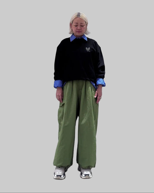 MILITARY BAGGY PANTS(UNISEX)