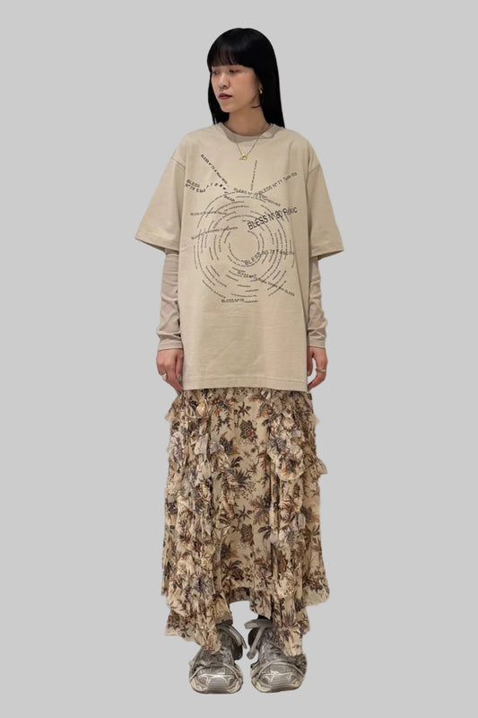 Adele Cascading Ruffle Skirt