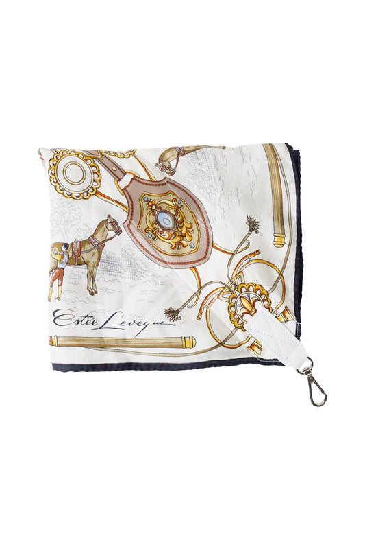 Vintage Silk Scarf Strap