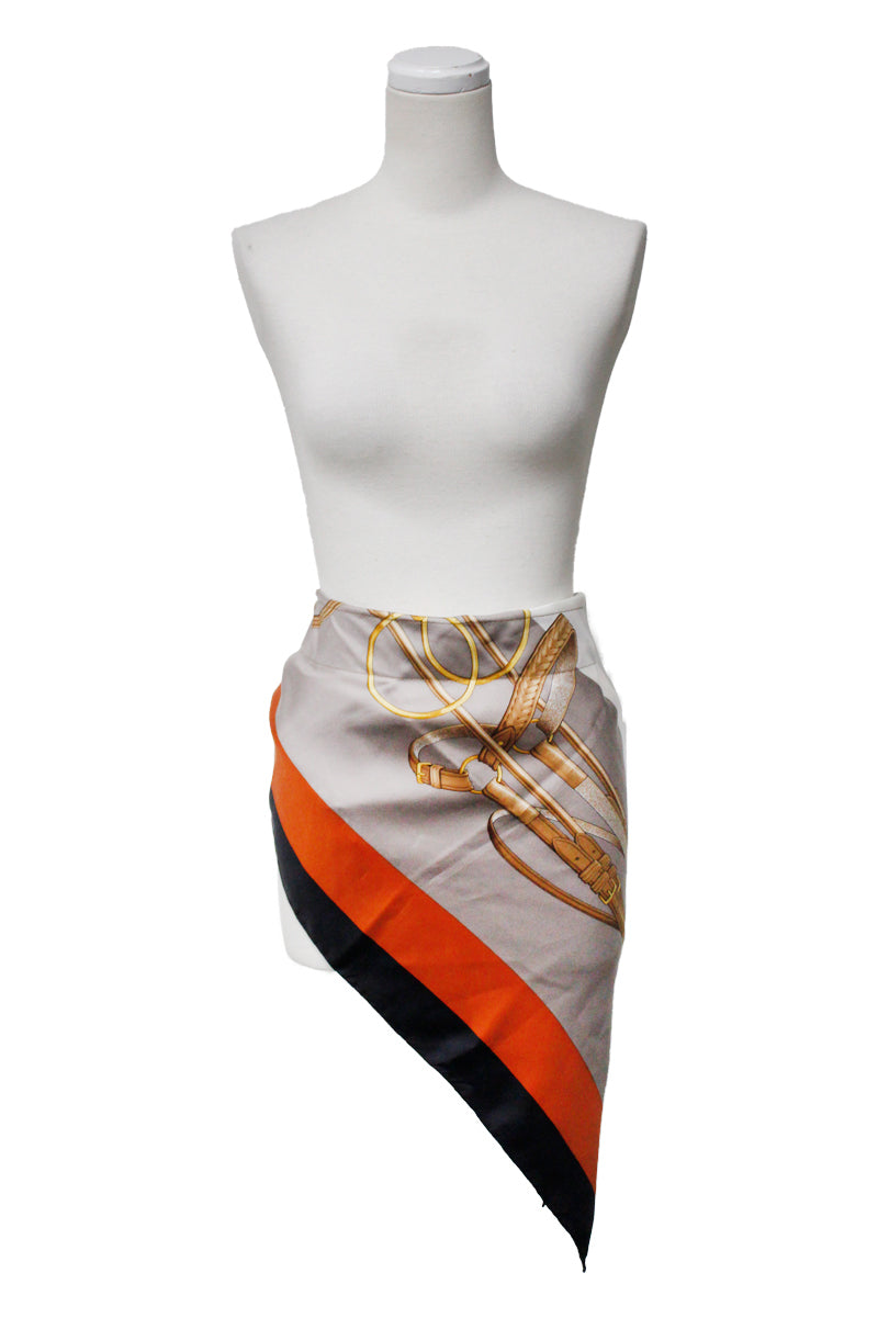 Vintage Silk Scarf Strap