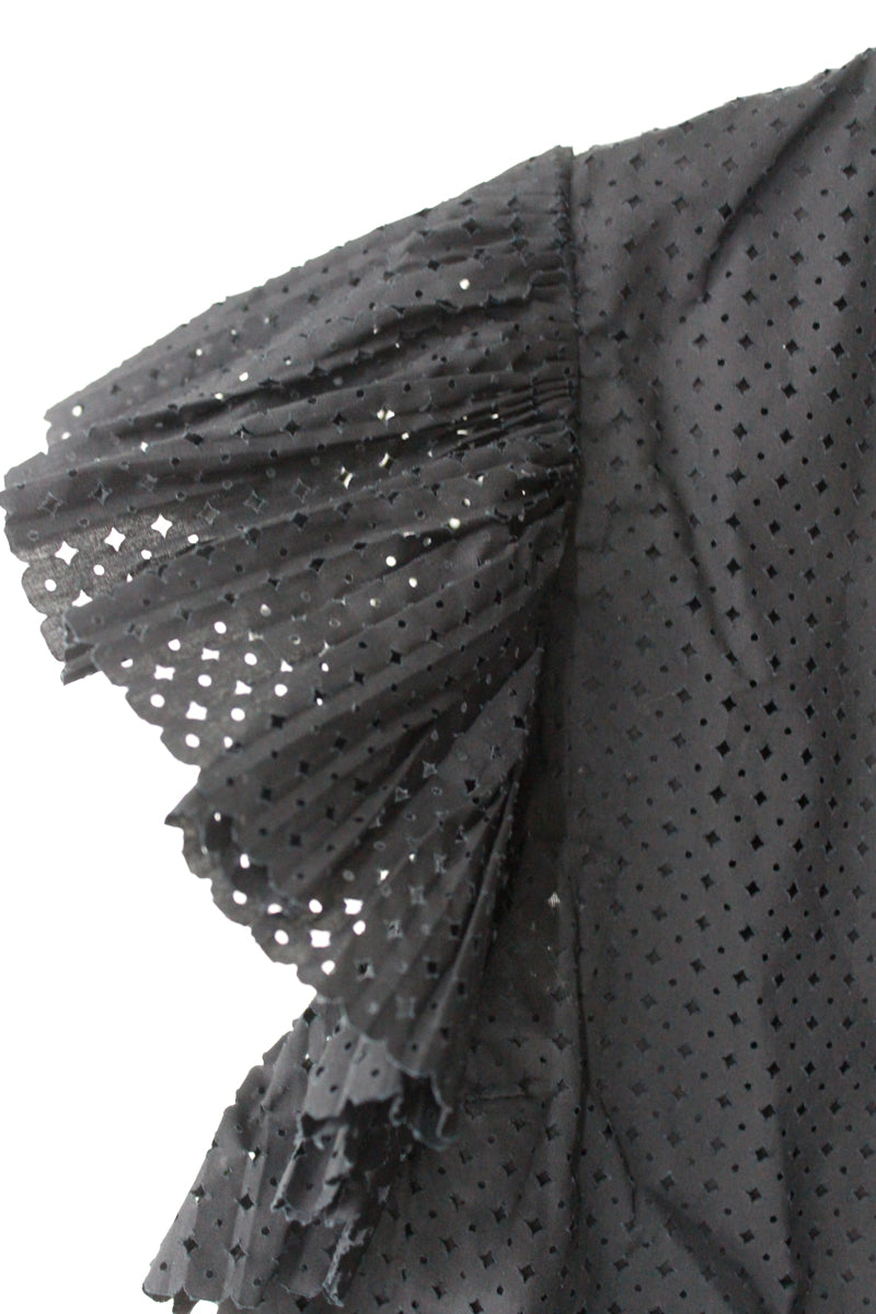 Veasna Flutter Sleeve Top