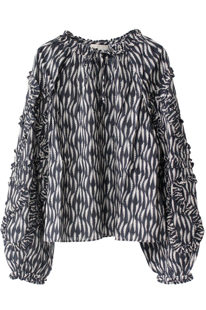 Azrou Cotton Long SleeveBlouse