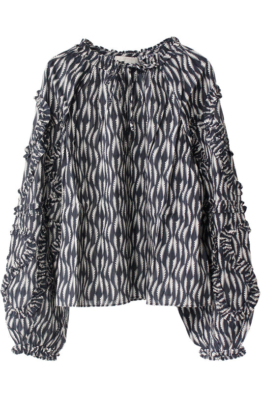 Azrou Cotton Long SleeveBlouse