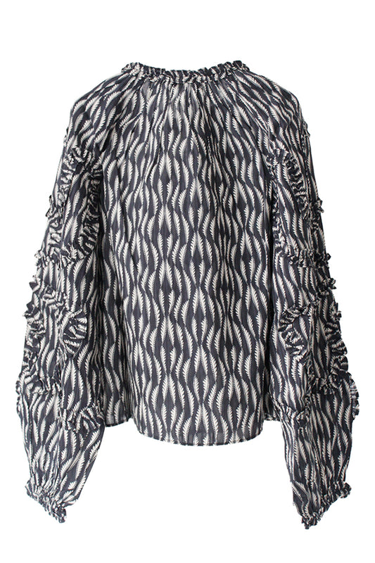 Azrou Cotton Long SleeveBlouse