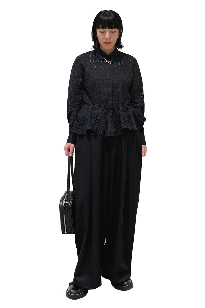 Kelila LS Btn Up Blouse