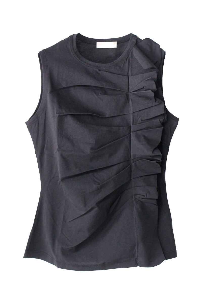 Clio SL Ruched Ruffle Top