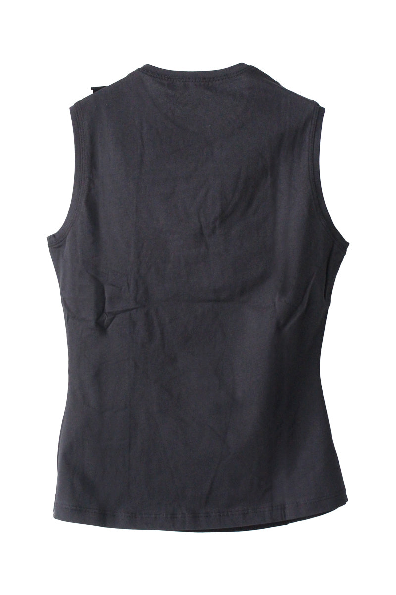 Clio SL Ruched Ruffle Top