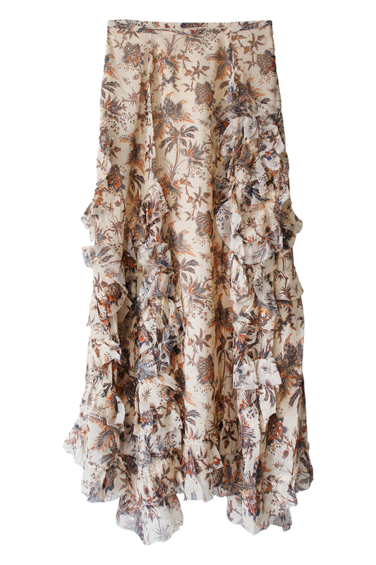 Adele Cascading Ruffle Skirt