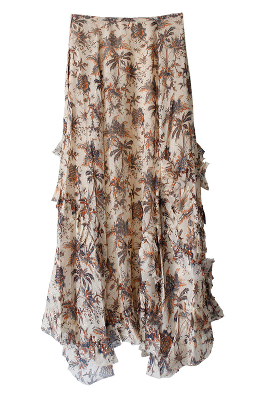 Adele Cascading Ruffle Skirt