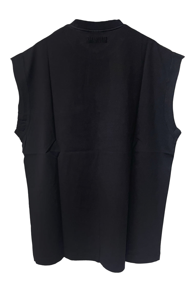 CRYSTAL PARIS SLEEVELESS T-SHIRT（UNISEX）