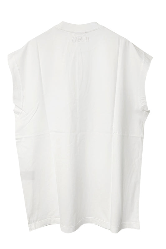 CROSS LOGO SLEEVELESS T-SHIRT（UNISEX）