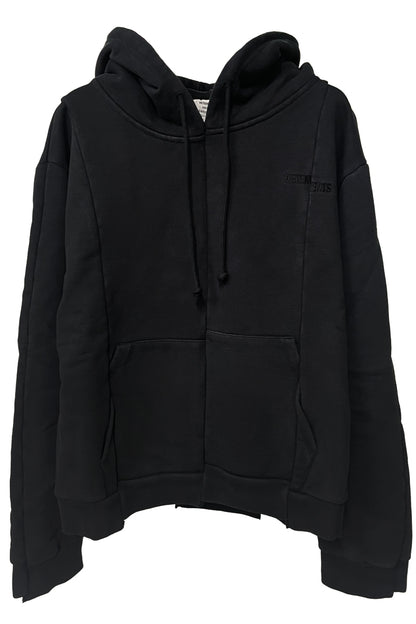 CUT-UP FITTED HOODIE（UNISEX）
