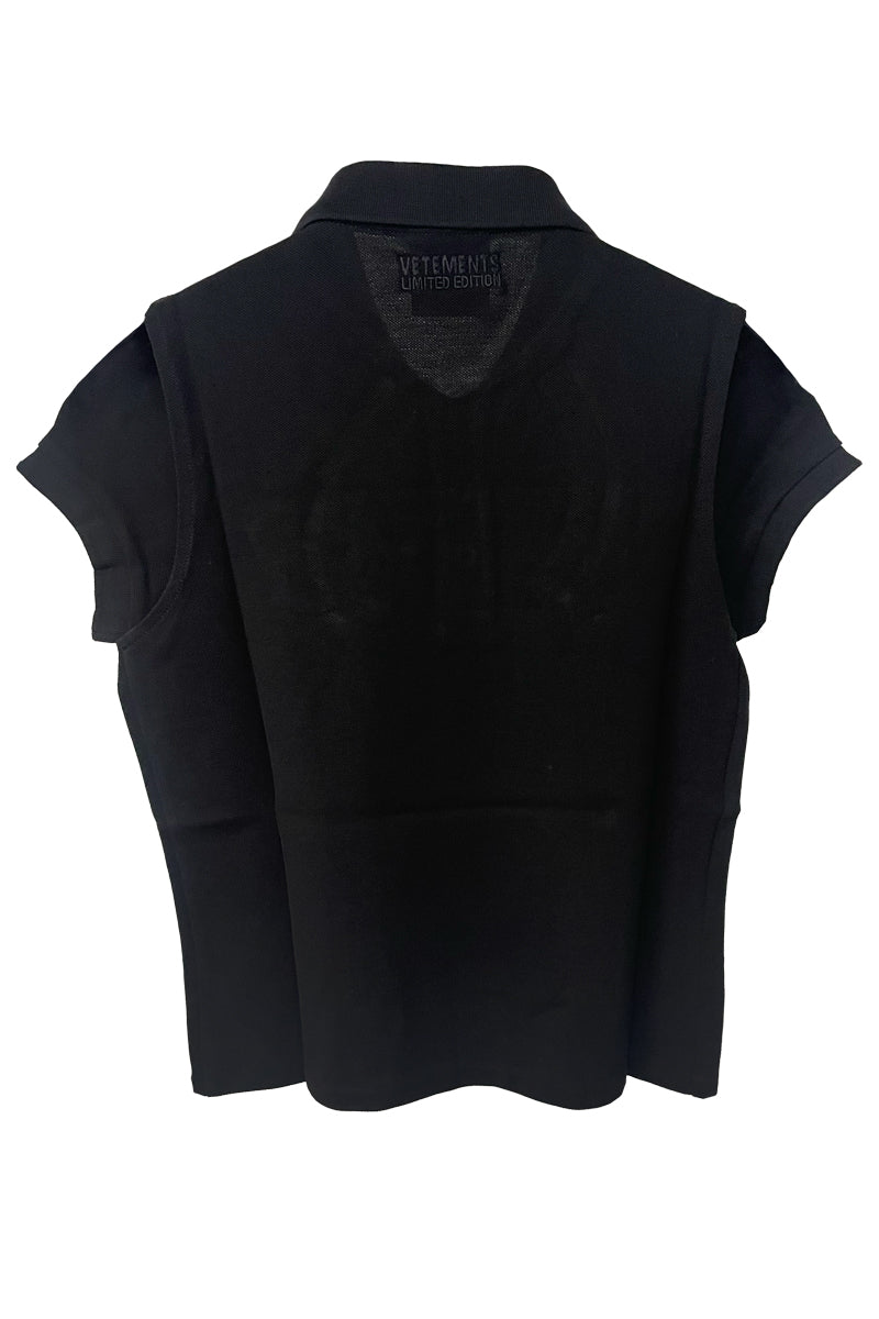 SLEEVES TO FRONT POLO SHIRT