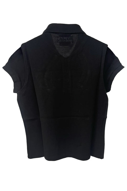 SLEEVES TO FRONT POLO SHIRT