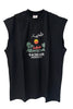 MOROCCO TOURIST SLEEVELESS T-SHIRT（UNISEX）
