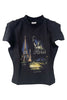 PARIS TOURIST FRONT SLEEVE BABY T-SHIRT