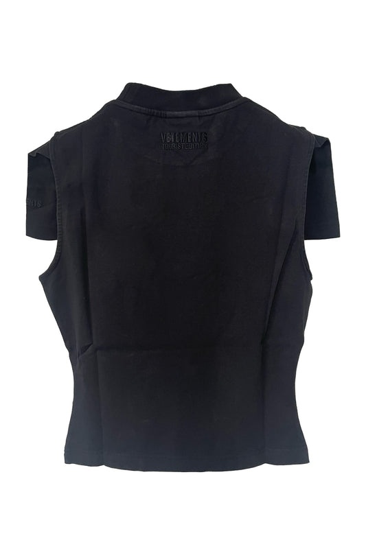 PARIS TOURIST FRONT SLEEVE BABY T-SHIRT