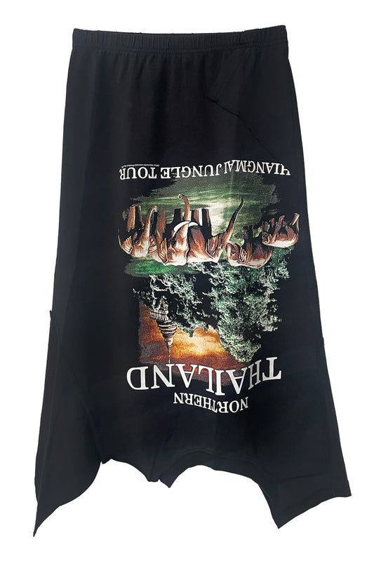 THAILAND TOURIST UPSIDE-DOWN T-SKIRT