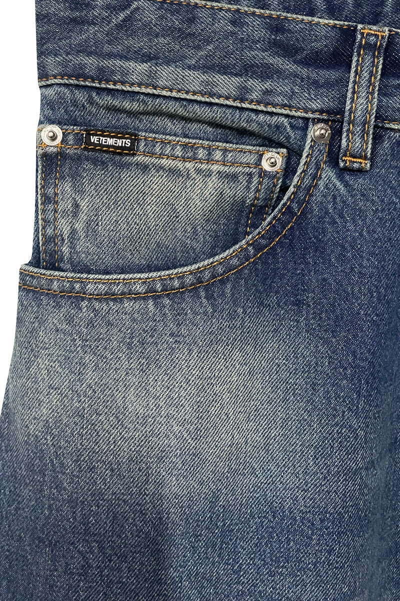 WASHED BAGGY JEANS（UNISEX）