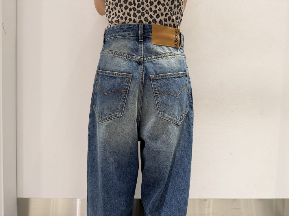 WASHED BAGGY JEANS（UNISEX）