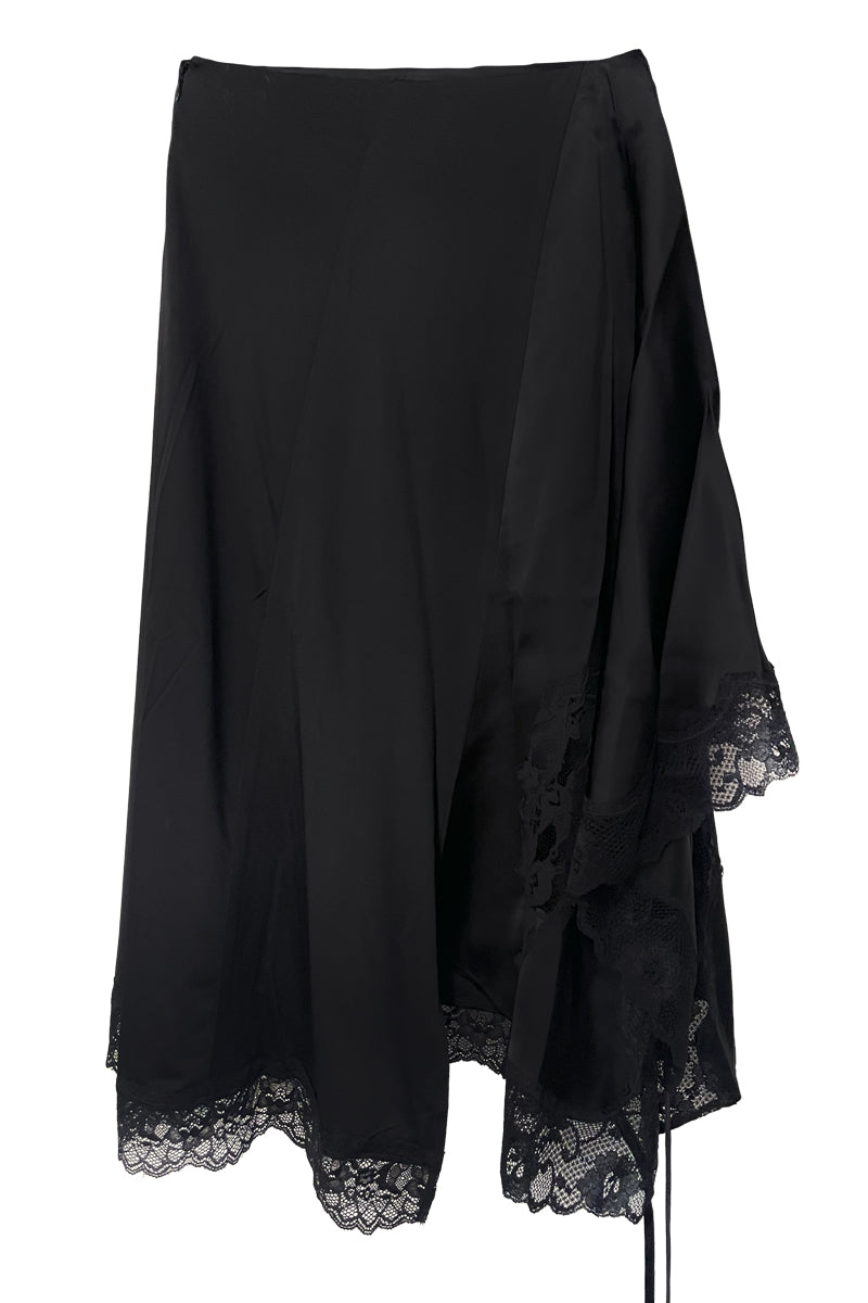 REWORKED LINGERIE SKIRT