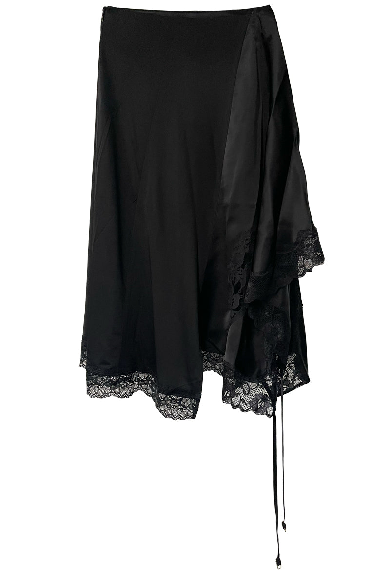 REWORKED LINGERIE SKIRT