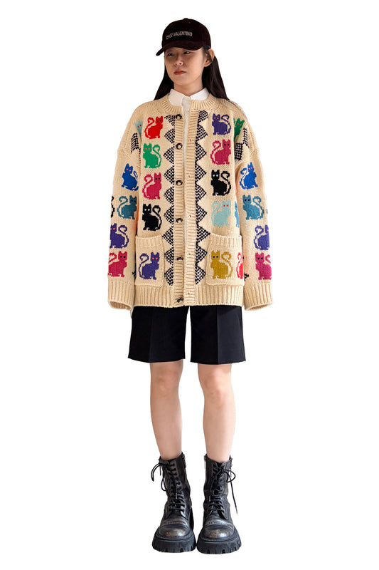 ウールカーディガン（MEN）