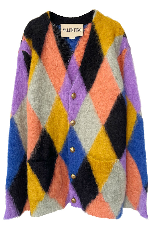 モヘアウールカーディガン(MEN)