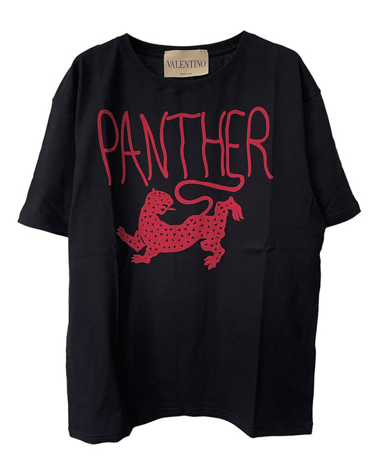 プリントコットンTシャツ