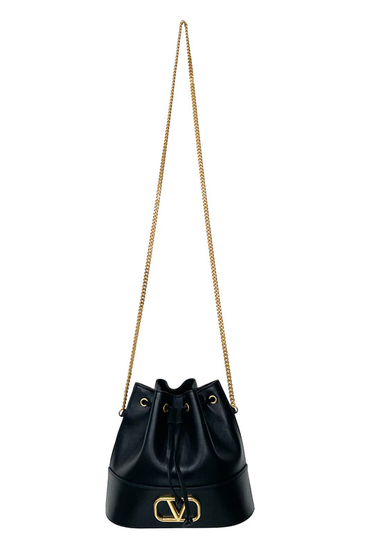 チェーンミニバケットバッグ