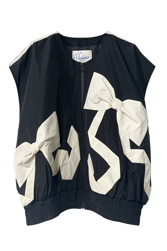 Ribbon Detail Vest(MEN)