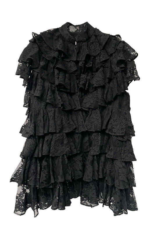 Dentelle Ruffle Jacket