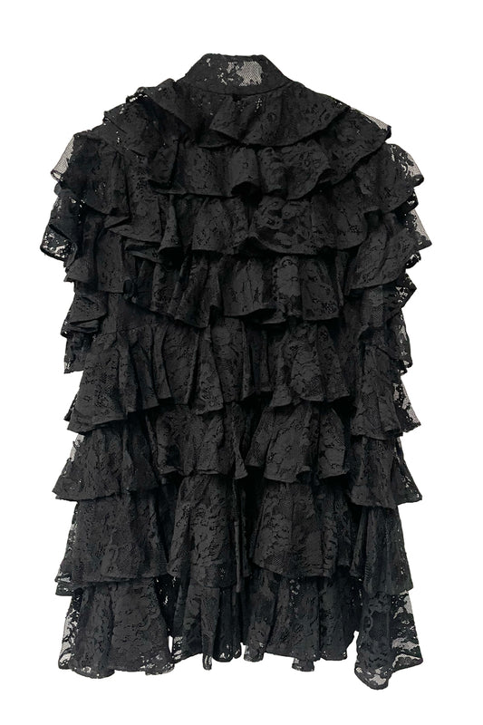 Dentelle Ruffle Jacket