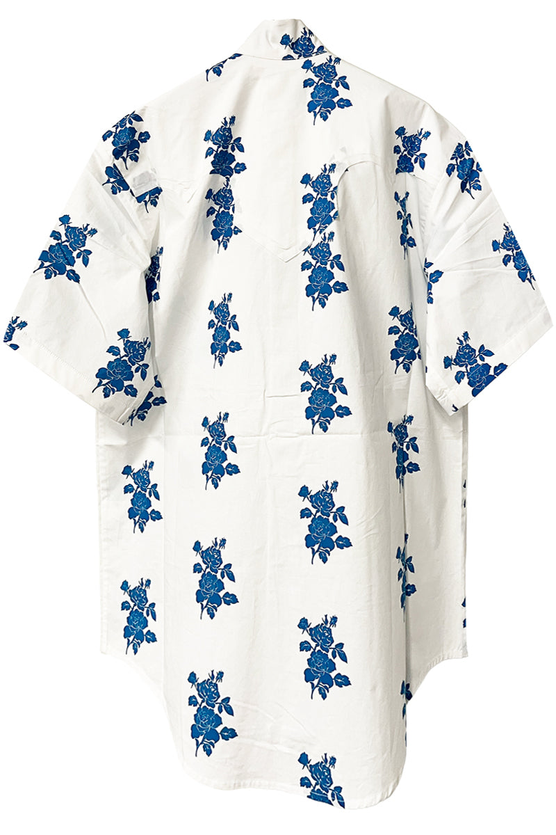 Ribbon Collar S/S Shirt（MEN）