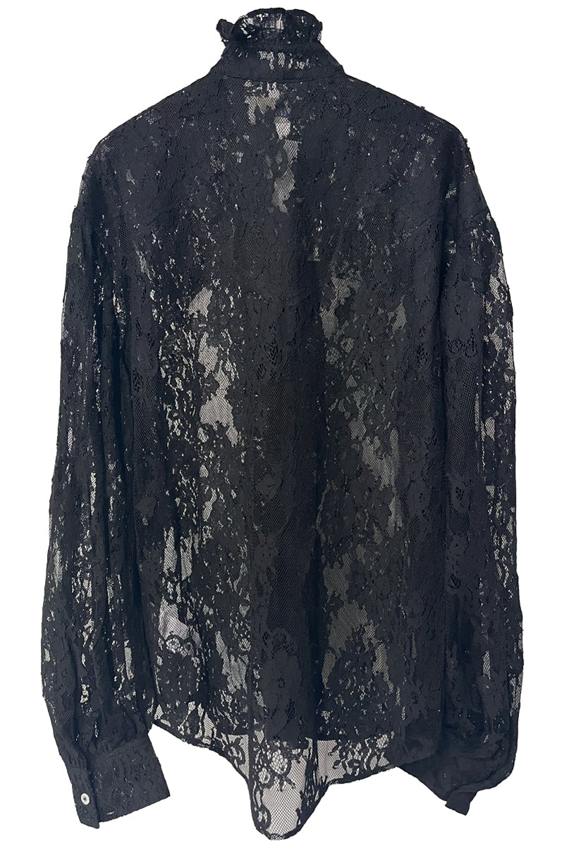 Puff Sleeve Lace Shirt（MEN）