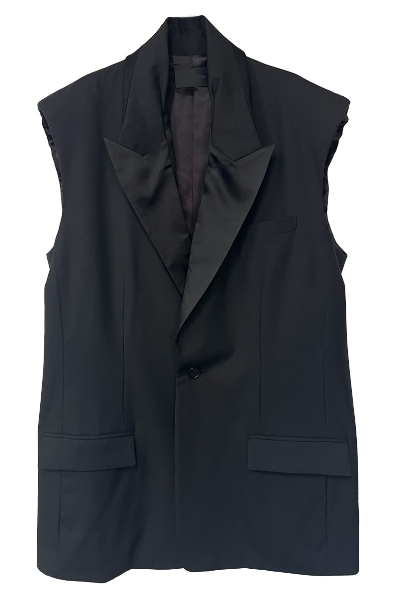 Wilted Collar Tailor Vest