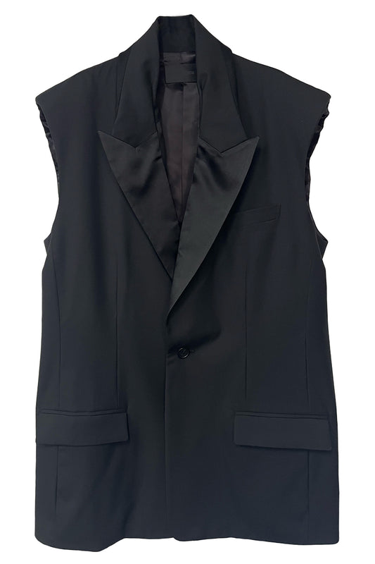 Wilted Collar Tailor Vest