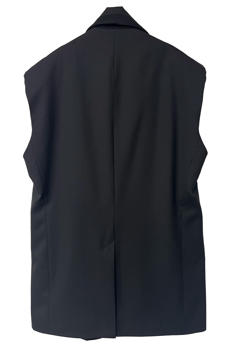 Wilted Collar Tailor Vest