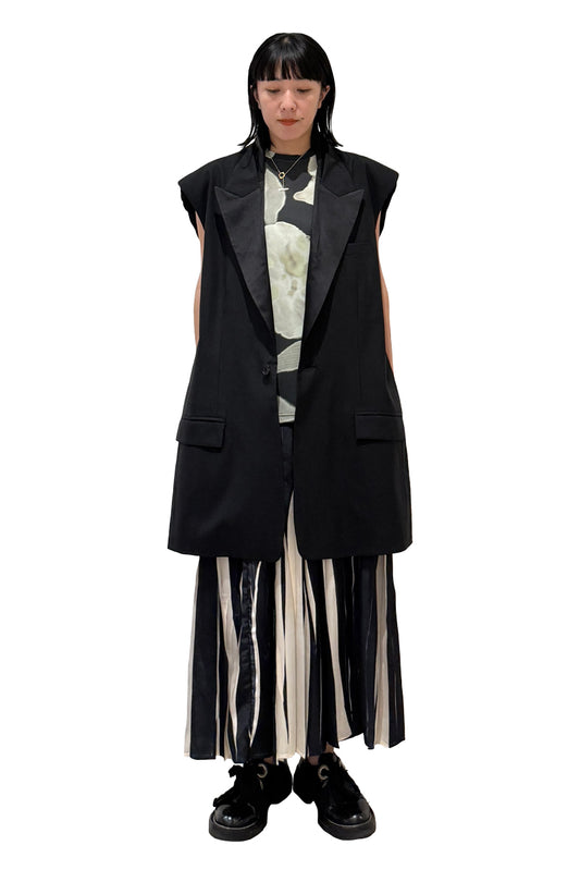 Wilted Collar Tailor Vest