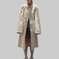 Wilted Collar Balmacaan Coat（UNISEX）
