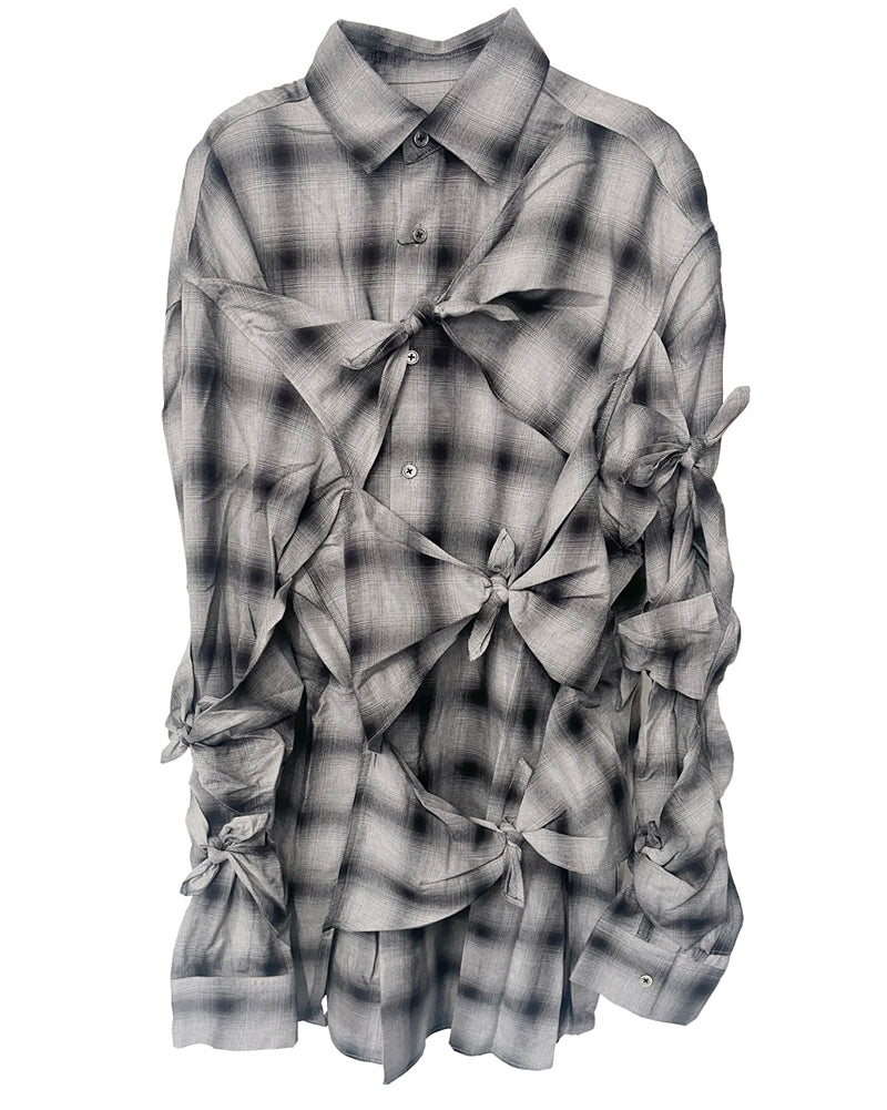 Imitation Ribbon Shirt