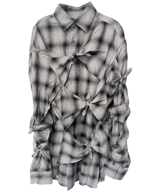 Imitation Ribbon Shirt